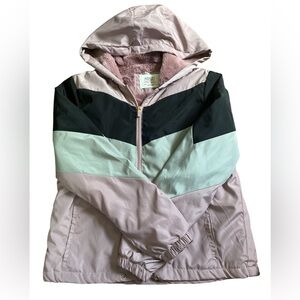 Ashley By 26 International Pink, Black and Grey Utility Jacket